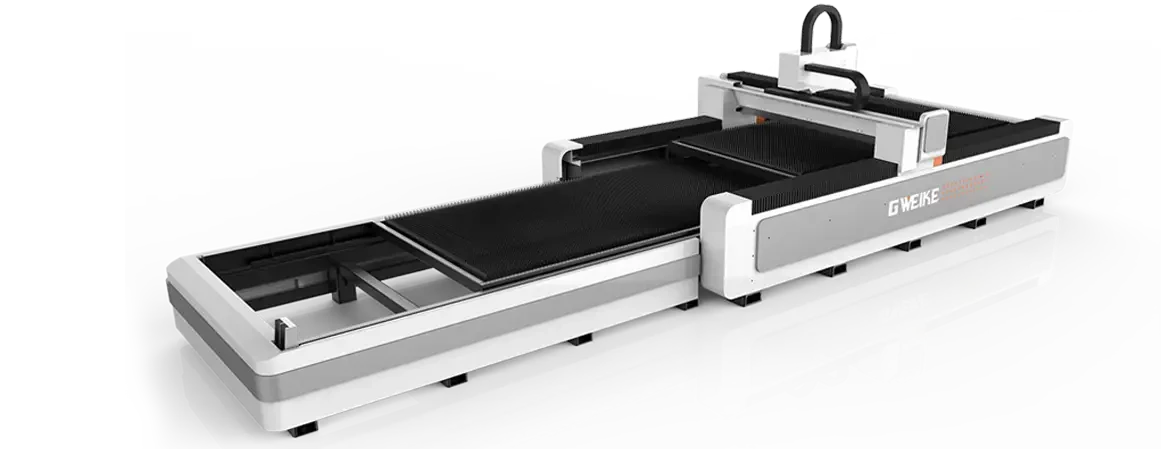 Волоконний лазер Gweike LF3015GC (модель High класу окремий електричний шафа з кондиціонером і змінним столом)