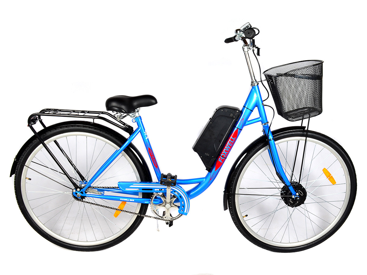 Електровелосипед FOXWELL XF07 36В 350 Вт літієва батарея 10,4/13,2 А·год