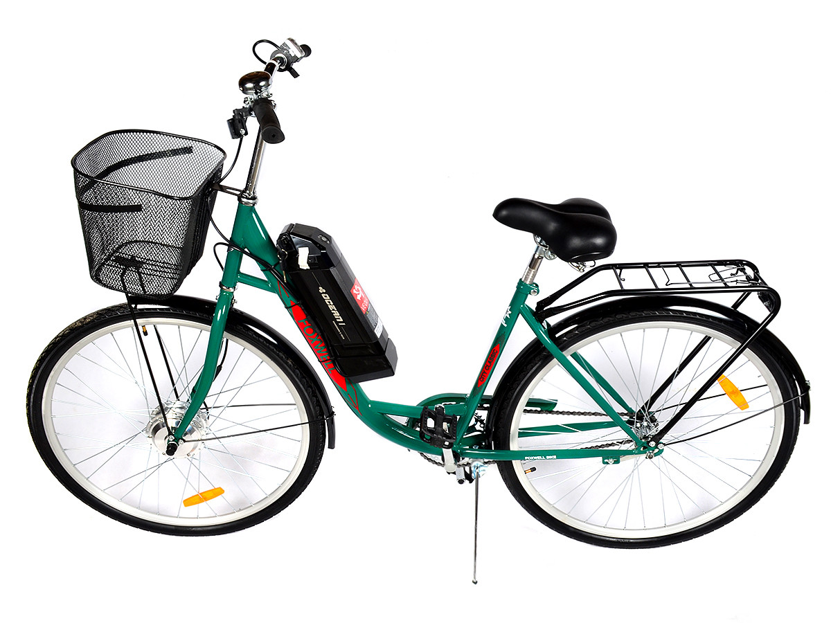 Электровелосипед FOXWELL XF04 36В 300Вт литиевая батарея 10,4/13,2 Ач - фото 2 - id-p1886921736