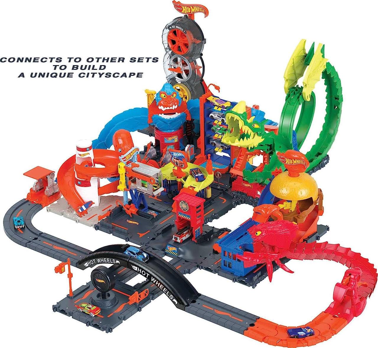 Hot wheels store city set