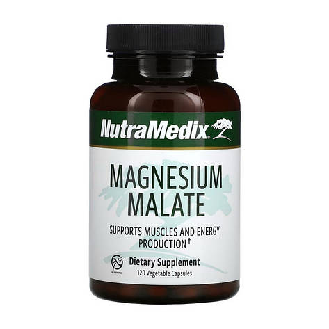Magnesium Malate (120 veg caps), фото 1