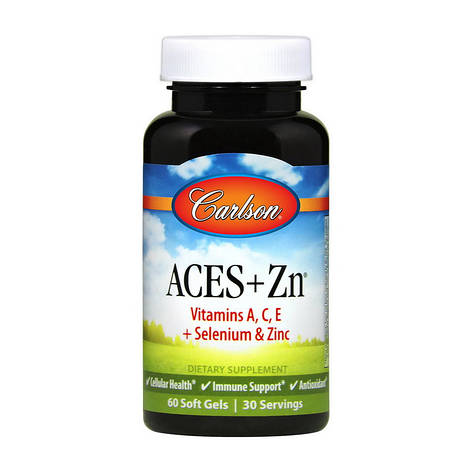 ACES Vitamins A,C,E + Selenium & Zinc (60 soft gels), фото 1