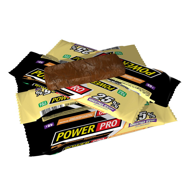 Power Pro 25% (40 g, мюсли со вкусом ванили)