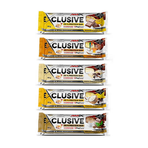 Exclusive Protein Bar 25% (85 g, orange & chocolate), фото 1