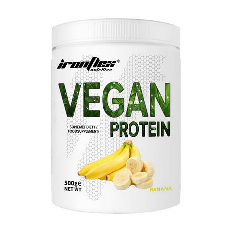 Vegan Protein (500 g, strawberry), фото 1