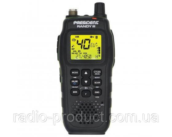 President RANDY III портативна Сі-Бі радіостанція, фото 1