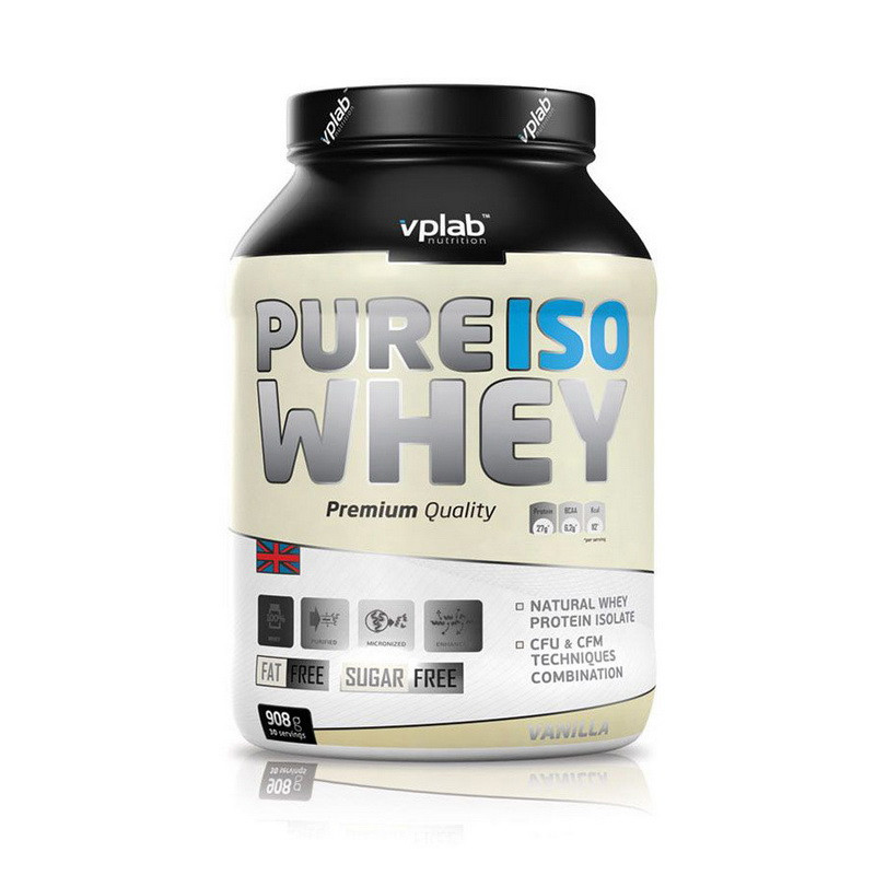Pure Iso Whey (908 g, vanilla)