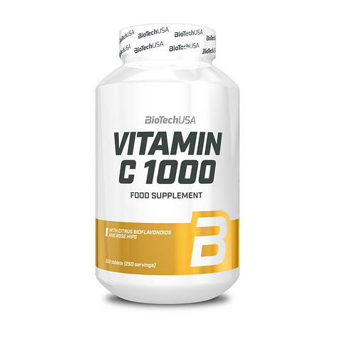 Vitamin С 1000 with citrus bioflavonoids and rose hips (250 tabs), фото 1