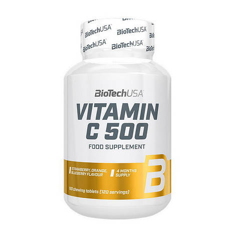 Vitamin C 500 (120 caps, frutmix 3), фото 1