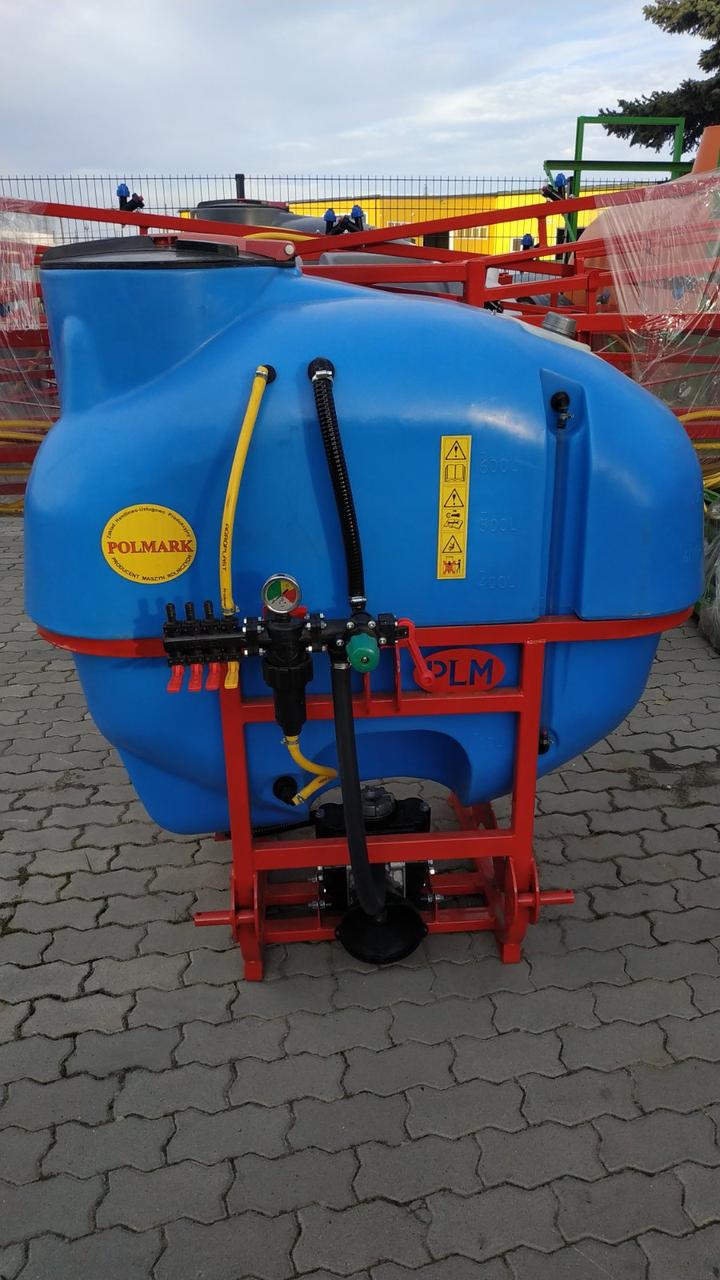 Обприскувач 600 л / 14 м до трактора навісний Polmark (Полмарк)