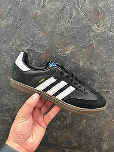 Чоловічі Кросівки Adidas Samba OG Black White 44