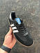 Чоловічі Кросівки Adidas Samba OG Black White 44, фото 3