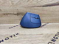 Безпровідна мишка Logitech MX Vertical Advanced Ergonomic, Сіра, 4 кнопки, 4000 DPI (M-R0074) Вживана, фото 4