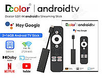 ТВ Бокс Dcolor GD1 4K AndroidTV Streaming Stick Amlogic S805Y4 2/16GB tv box