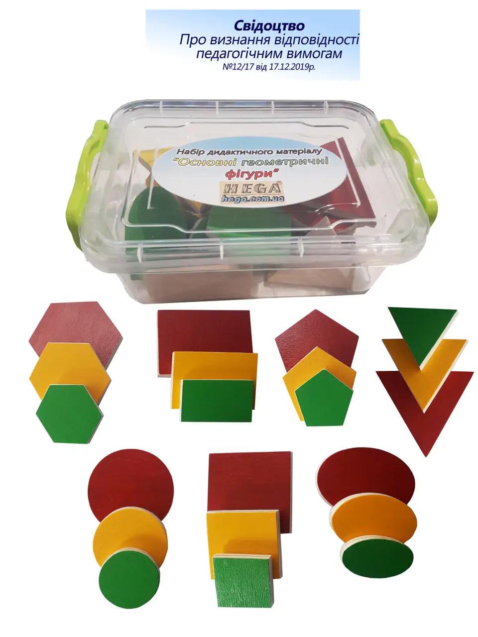Набір «Основні геометричні фігури», фото 1
