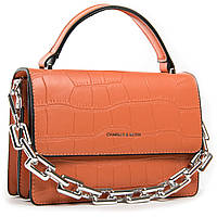 Женская маленькая сумочка FASHION 04-02 9878 orange