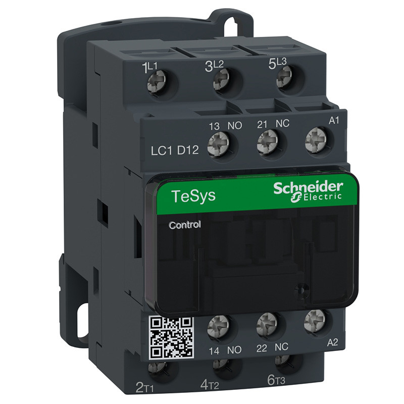 Контактор Schneider Electric TeSys 12A, 5.5кВт(400V AC3) 1NO+1NC AC 220V