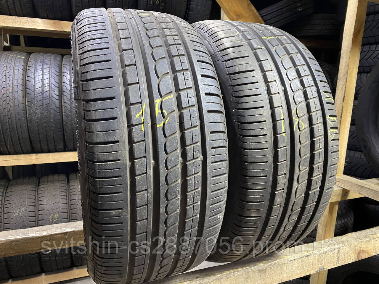 Літні шини 255/40R18 Pirelli PZero Rossso 7+мм, фото 1