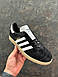 Чоловічі Кросівки Adidas Gazelle Black Gum 44, фото 5
