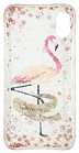 Чохол з малюнком (принтом) Blood of Jelly Cute для iPhone X/iPhone Xs (beautiful flamingo), фото 2