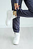 Костюм жіночий світшот і спортивні штани турецька тринитка колір графіт, фото 4