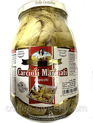 Артишоки в олії Bella Contadina «Carciofi a Spicchi» 950г, фото 2