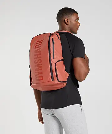 Спортивний рюкзак Gymshark X-Series 0.3 Backpack - Persimmon Red 21 л, фото 1