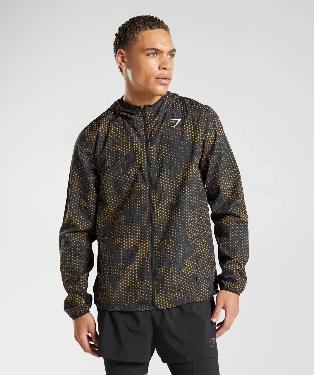 Легка куртка Gymshark Sport Windbreaker - Turmeric Yellow XXL/XXXL