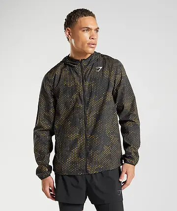 Легка куртка Gymshark Sport Windbreaker - Turmeric Yellow XXL/XXXL, фото 1