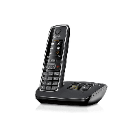 Радиотелефон DECT(аналоговый) Gigaset C530A черный (S30852-H2532-S301) - Б/У