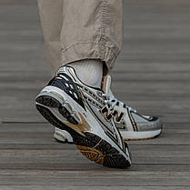 Кросівки New Balance 1906R White Grey Black / Нью Беланс 1906Р Білі з Сірим та Чорним, фото 4