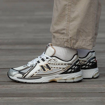 Кросівки New Balance 1906R White Grey Black / Нью Беланс 1906Р Білі з Сірим та Чорним, фото 1