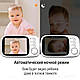 Відеоняня бездротова Baby Monitor VB603 3.2 з термометром, нічне бачення, датчик звуку 3.2" LCD монітор, фото 6