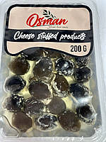 Маслины фаршированные сыром в подсолнечном масле Osman Chees Stuffed products 200г Турция