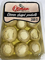Шампиньоны маринованные и фаршированные сыром в подсолнечном масле Osman Chees Stuffed products 200г Турция
