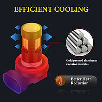 Світлодіодна лампа H11 LED H8 з лінзою 21 SMD 3,5 Вт, фото 4