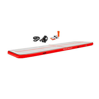 Мат гімнастичний надувний 4FIZJO Air Track Mat 600 x 100 x 15 см 4FJ0368