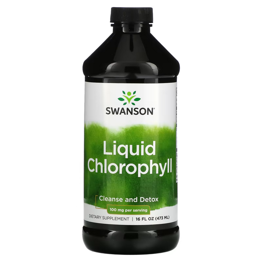 Хлорофіл рідкий 473 мл/Liquid Chlorophyll Swanson USA