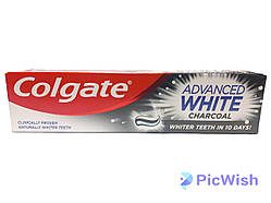 Зубна паста відбілююча Colgate Advanced White Charcoal 100 мл