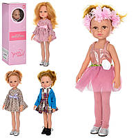 Красивая кукла с веснушками в платье и туфельках JX-285