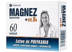 Magnesium + B6(Магній+б6) 60 таблеток