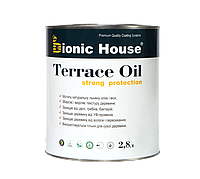 Террасное масло Strong TERRACE OIL Bionic House на льняной основе с натуральным пчелиным воском 10л