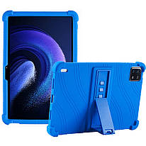 Силіконовий чохол із підставкою Galeo для Xiaomi Pad 6/Pad 6 Pro Navy Blue