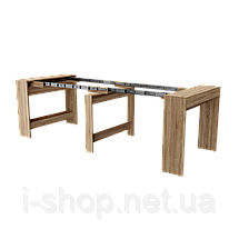Обідній стіл трансформер Неман ПІТОН Дуб сонома, фото 2