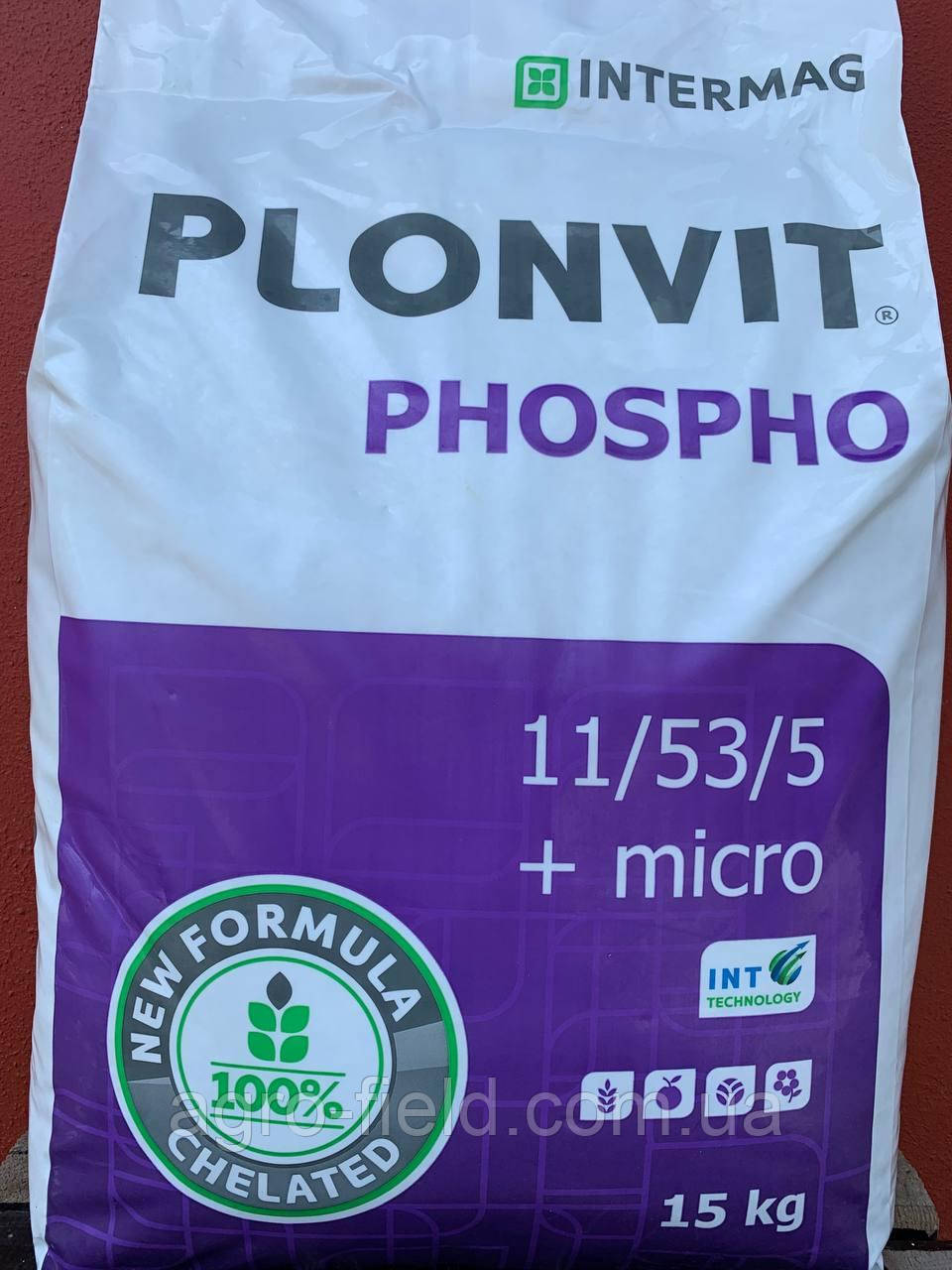 Мікродобриво PLONVIT PHOSPHO (15КГ) 11 53 5 NPK INTERMAG, фото 1