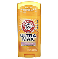 Arm & Hammer, UltraMax, твердый дезодорант-антиперспирант для женщин, свежий пудровый аромат, 73 г