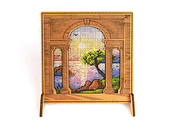 Набір для вишивки на дерев’яній основі ТМ Embroidery Craft Захід сонця K2S-017