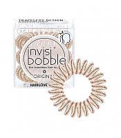 Резинка браслет для волос Invisibobble ORIGINAL Of bronze and beads