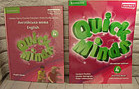 Комплект Quick Minds (Ukrainian edition) 4 Pupil's Book + Activity Book