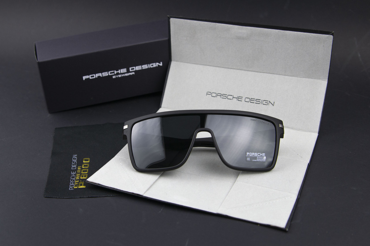 Окуляри чоловічі сонцезахисні Porsche Design поляризаційні (арт. p710) чорні матові